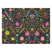 Blumenmuster - Stilvolle Blume-Tapete Tischdecke (Vorderseite (Horizontal))