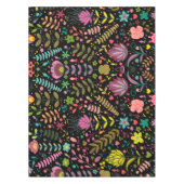 Blumenmuster - Stilvolle Blume-Tapete Tischdecke (Vorderseite)