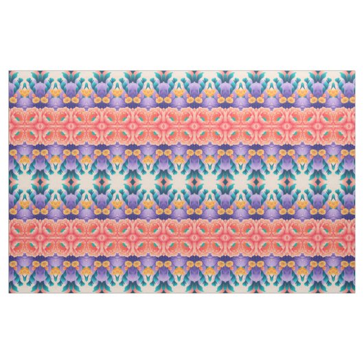 Blumenmuster Stoff (Fat Quarter (45,7 x 55,9 cm))