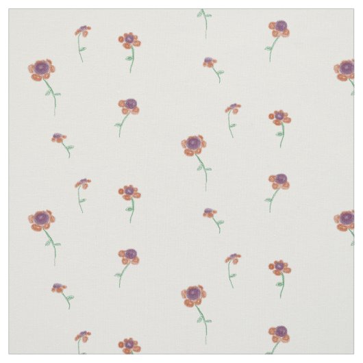 Blumenmuster Stoff (Muster)