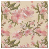 Blumenmuster Stoff (Nahaufnahme)