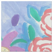 Blumenmuster Stoff (Nahaufnahme)