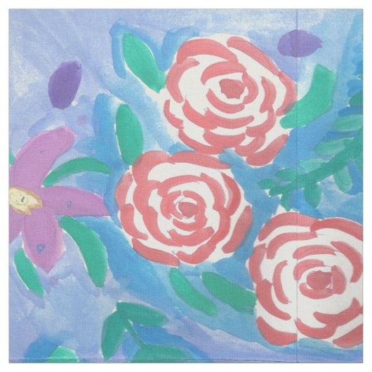 Blumenmuster Stoff (Muster)