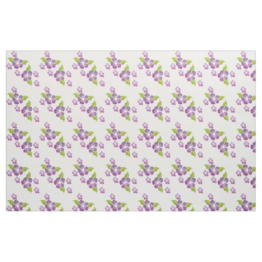 Blumenmuster Stoff (Fat Quarter (45,7 x 55,9 cm))