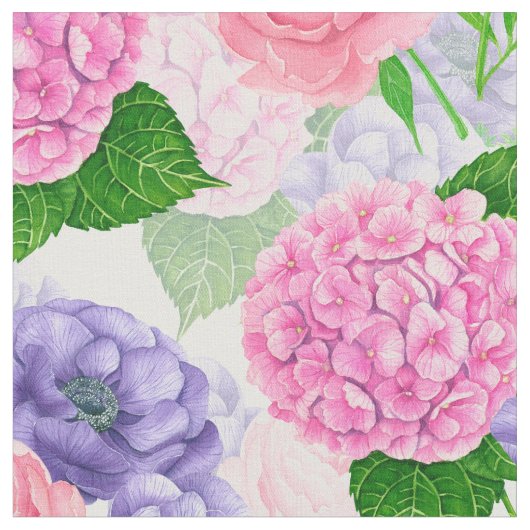 Blumenmuster Stoff (Nahaufnahme)