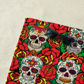 Blumenmuster Strandtuch (Beispiel)