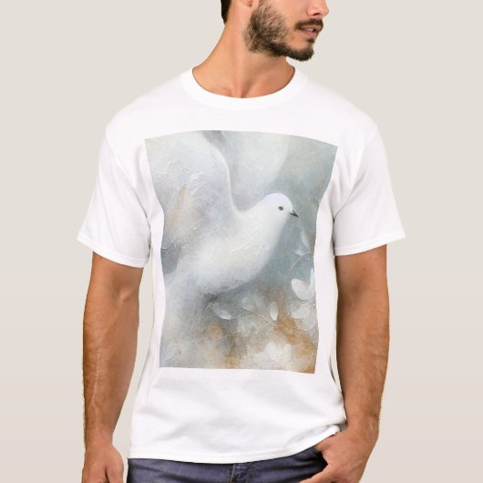 Blumenmuster T-Shirt (Vorderseite)