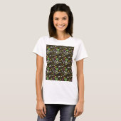 Blumenmuster T-Shirt (Vorne ganz)