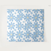 Blumenmuster - Tapestry Wandteppich (Vorderseite (Horizontal))
