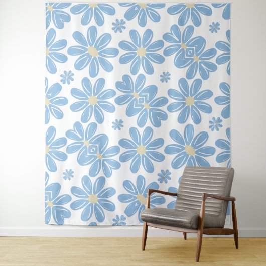 Blumenmuster - Tapestry Wandteppich (Beispiel)