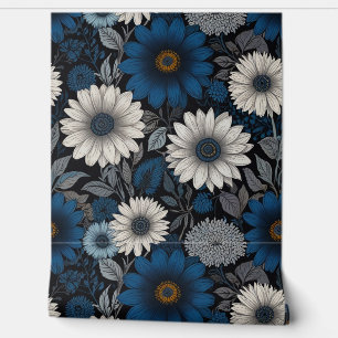 Blumenmuster Tapete