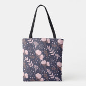 Blumenmuster Tasche (Rückseite)