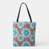 Blumenmuster Tasche (Rückseite)
