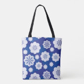 Blumenmuster Tasche (Rückseite)