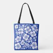 Blumenmuster Tasche (Rückseite)
