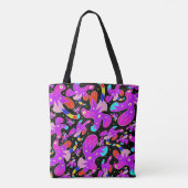 Blumenmuster Tasche (Rückseite)