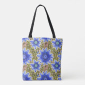 Blumenmuster Tasche (Rückseite)