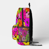 Blumenmuster-Tasche Bedruckter Rucksack (Rechts)