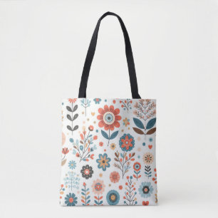 Blumenmuster-Tasche - Stilvolles Design Tasche