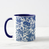 Blumenmuster Tasse (Links)