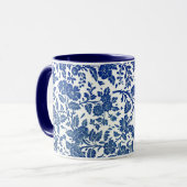 Blumenmuster Tasse (Vorderseite Links)