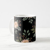 Blumenmuster Tasse (Vorderseite Links)