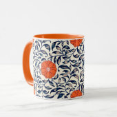 Blumenmuster Tasse (Vorderseite Links)