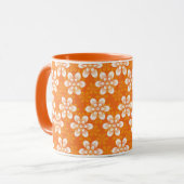 Blumenmuster Tasse (Vorderseite Links)