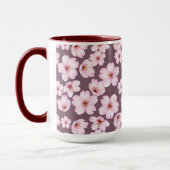 Blumenmuster Tasse (Links)