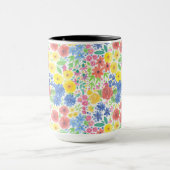 Blumenmuster Tasse (Zentrum)