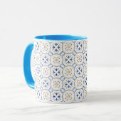 Blumenmuster Tasse (Vorderseite Links)