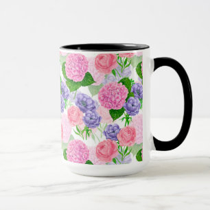 Blumenmuster Tasse