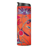 Blumenmuster Thermosbecher (Nach rechts gedreht)