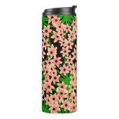 Blumenmuster Thermosbecher (Nach links gedreht)