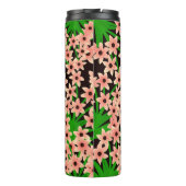 Blumenmuster Thermosbecher (Rückseite)