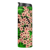 Blumenmuster Thermosbecher (Nach rechts gedreht)