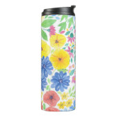 Blumenmuster Thermosbecher (Nach links gedreht)