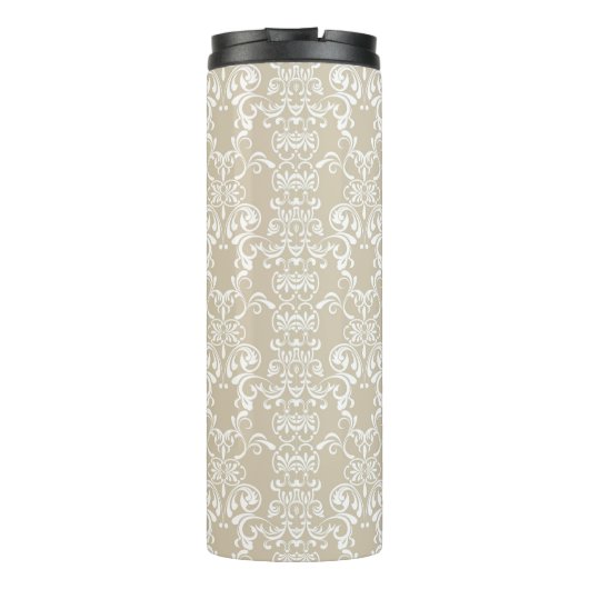 Blumenmuster Thermosbecher (Rückseite)