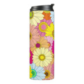 Blumenmuster Thermosbecher (Nach links gedreht)