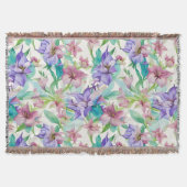 Blumenmuster Tiare-Blume Decke (Vorderseite)