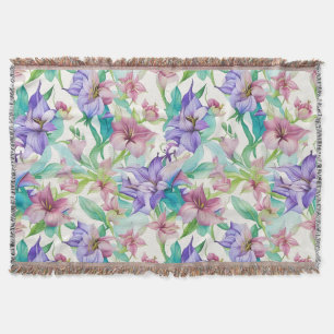 Blumenmuster Tiare-Blume Decke