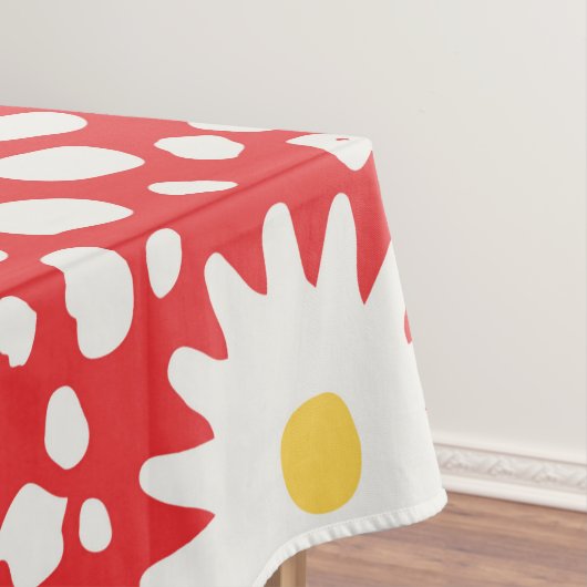 Blumenmuster Tischdecke (Beispiel)