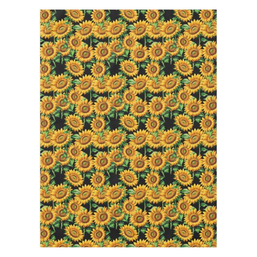 Blumenmuster Tischdecke (Vorderseite)