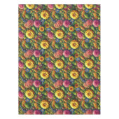 Blumenmuster Tischdecke (Vorderseite)