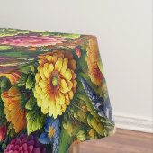 Blumenmuster Tischdecke (Beispiel)