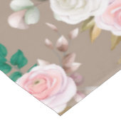 Blumenmuster Tischdecke (Schrägansicht)