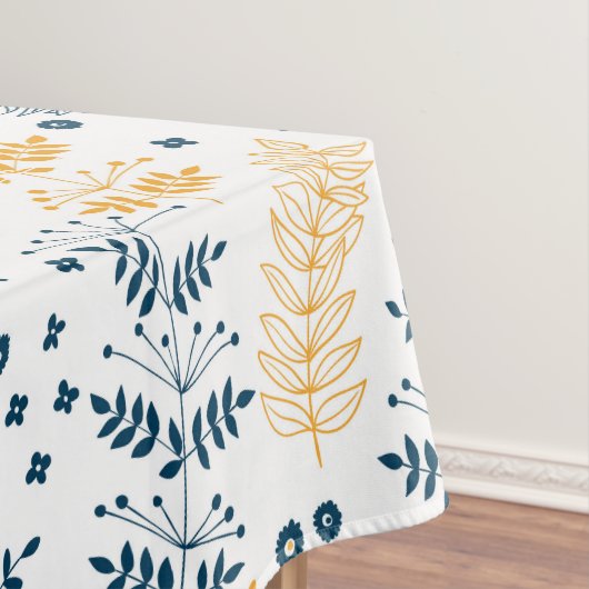 Blumenmuster Tischdecke (Beispiel)