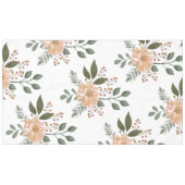 Blumenmuster Tischdecke (Vorderseite (Horizontal))
