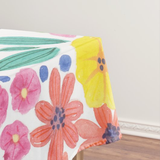 Blumenmuster Tischdecke (Beispiel)