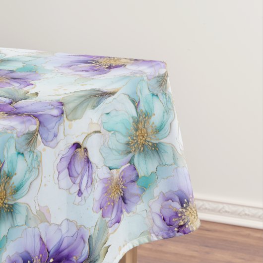 Blumenmuster Tischdecke (Beispiel)